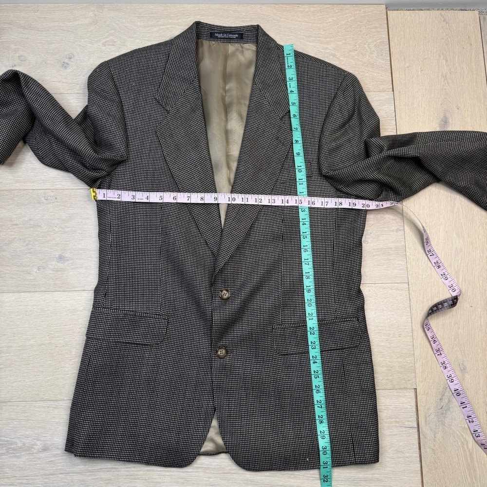 Classic Wool/Silk Men's Blazer - Picture 9 of 9